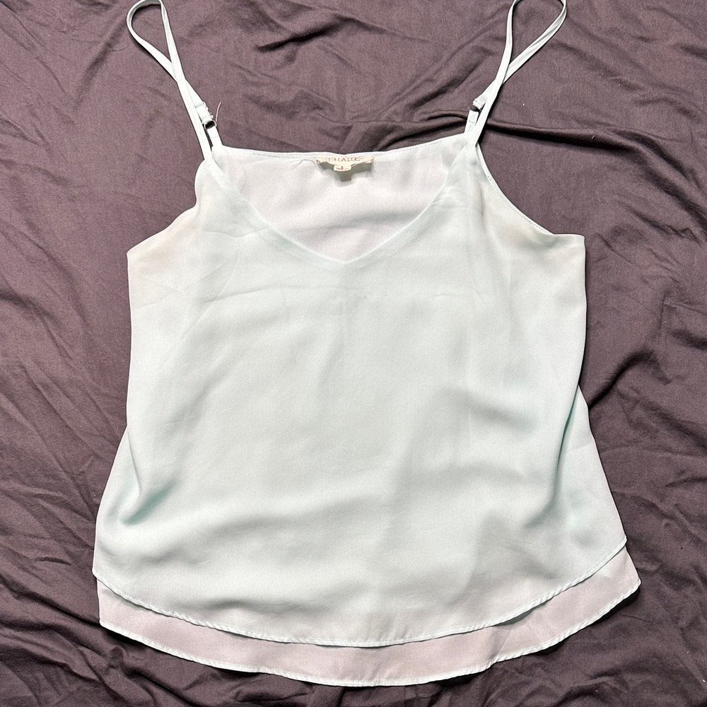 Stella Luce Elegant Light Green Camisole